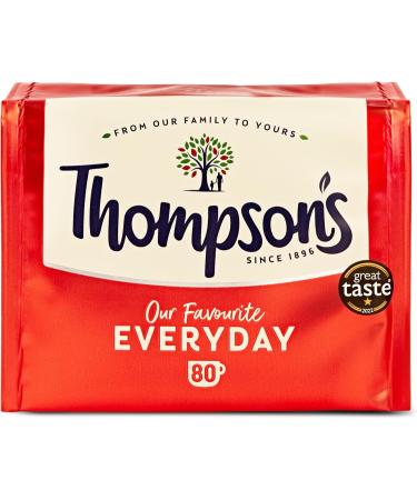 Thompson's Everyday Tea 80 Bags, 250g