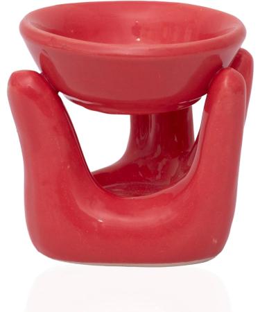 Handmade Ceramic Scented Aroma Oil Burner & Diffuser - Wax Melt Warmer for Aromatherapy Home Decor & Housewarming - Perfect for Frankincense & Lavender Essential Oils - Buy Online on GoSupps.com