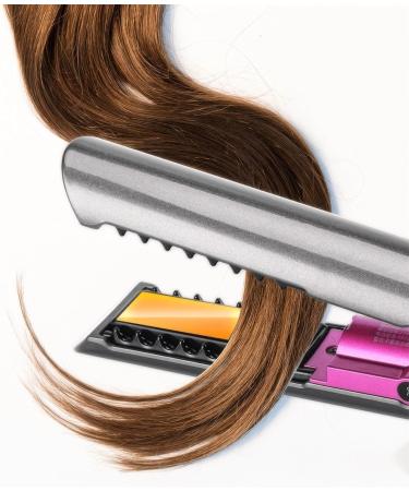 Shop Cordless 2-in-1 Hair Straightener & Curler - Portable USB Rechargeable Ceramic Flat Iron for Travel - Black - Buy Online on GoSupps.com