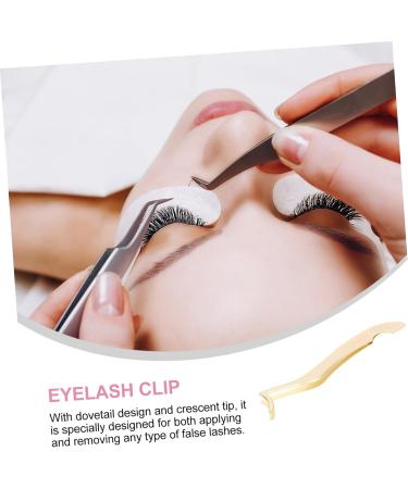 Beatifufu Eyelash Curler Lash Nipper Eyelash Tool for False Lashes Eyelash Remover Fake Eyelash Applicator Fake Eyelash Clamp Eyelash Tweezers Eyelash Removal Clips Stainless Steel Hair Clip 11.5X1.5X0.5CM - Buy Online on GoSupps.com