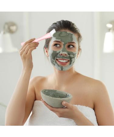Silicone Facial Mask Applicator 4 Pcs Reusable Double-End Face Mask Brush Washable Beauty Spatula Tools for Clay Cream Gel And Mud Facial Masks Gentle Exfoliating Deep Pore Cleansing Detachable - Buy Online on GoSupps.com