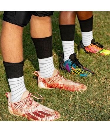 TCK Ankle Compression Support Crew Socks for Men | 20-30 mmHg Ankle Wrap for Basketball Football & Volleyball | Medium White - Buy Online on GoSupps.com
