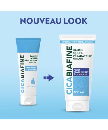 Cicabiafine | Soothing Multi-Repairing Balm (100 ml tube) Repair Balm for Damaged Scar Skin Soothing Balm to Improve the Appearance of Scars - Buy Online on GoSupps.com
