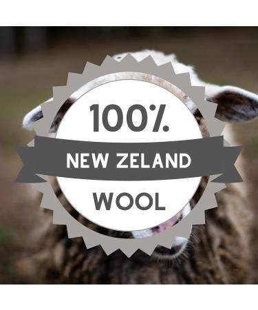 Smart Wash Dryer Balls - 100% Wool Tumble Dryer Balls | Hypoallergenic & Eco-Friendly | 6 Black New Zealand Sheep Wool Balls - Buy Online on GoSupps.com