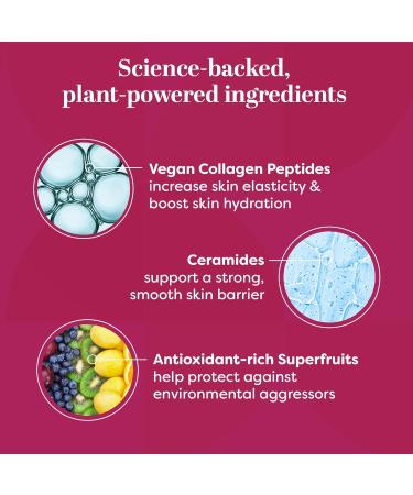 TruSkin Collagen Peptides Serum for Face Vegan Collagen Ceramides & Superfruits for Radiant Skin 1 fl. Oz International Shipping - Buy Online on GoSupps.com