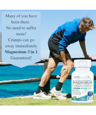 Kappa Nutrition Magnesium LThreonate 2253mg Per Serving Providing 420mg Elemental Bisglycinate Chelate Malate  (90 Capsules)  - Buy Online on GoSupps.com