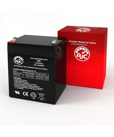 Buy AJC 12V 5Ah Sealed Lead Acid Battery Compatible with Gruber Power 58AGPS-12-6-F2 - International Shipping Available - Buy Online on GoSupps.com