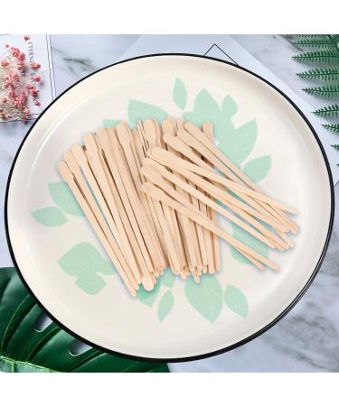 200 Pcs Eyebrow Wax Sticks | Wood Wax Applicator Spatulas for Hair Removal and Crafts - Buy Online on GoSupps.com