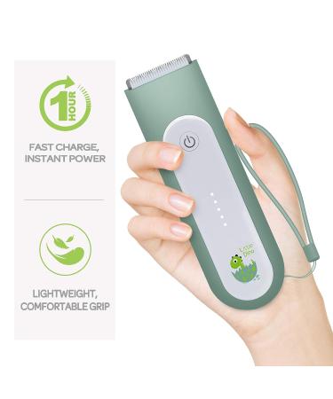 Bunique Ultra-Silent Hair Clipper Kit for Kids - Safe & Quiet Baby Trimmer with Extra Blade - Waterproof - Ideal for Infants, Toddler Boys, Children with Autism - Gift-ready Box - Buy Online on GoSupps.com