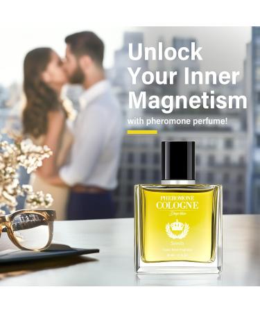 Pheromone Cologne For Men Premium Men's Pheromone Cologne To Attract Women Men Pheromone Cologne Spray Long-Lasting & Unique Fragrance Show Your Handsome Charm - Buy Online on GoSupps.com