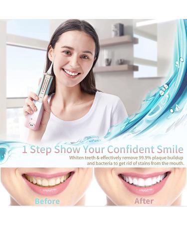 Rechargeable Cordless Water Tooth Flosser - Portable Oral Irrigator with 3 Modes & 5 Jet Tips, IPX7 Waterproof for Home & Travel - Buy Online on GoSupps.com