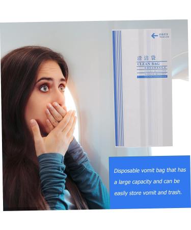 Healeved 100pcs Disposable Car Vomit Bags - Motion Sickness & Nausea Relief - Buy Online on GoSupps.com