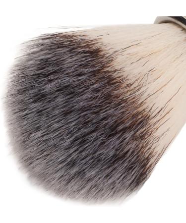 Demeras Foaming Shaving Brush - Lightweight Nylon Fiber Beard Shaving Brush for Effortless Fast Foaming | International Shipping Available - Buy Online on GoSupps.com