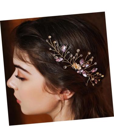 Ipetboom prom hair accessories wedding hair accessories for brides moon hair pin hair comb clips accessories prom vintage comb Hair piece rhinestones bride Hair up wedding - Buy Online on GoSupps.com