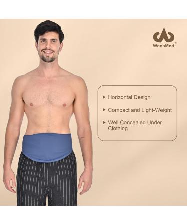 Stylish Ostomy Bag Covers for Men & Women | Blue Large - Compatible with All Colostomy Bags | Perfect for Sports & Daily Use - Buy Online on GoSupps.com