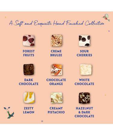 Monty Bojangles Magnificent 9 Nougat Gift Box - Luxury Italian Nougat Assortment 135g - Buy Online on GoSupps.com