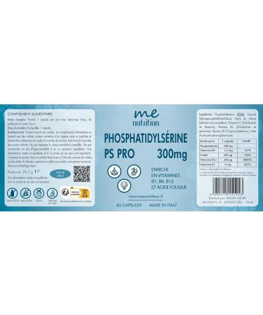 Phosphatidylserine Pure 300mg Helps Reduce Cortisol Improve Memory & Concentration Manage Stress Nootropic Supplement With - Buy Online on GoSupps.com