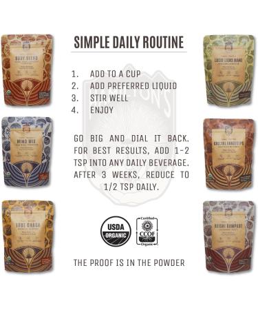 Hamilton s Mind Mix | Lion s Mane + Cordyceps | Organic Mushroom Extract Powder for Synaptic Growth & Repair Endurance and Vitality | High Potency | 30% Beta Glucans | GF Non-GMO Vegan (100g) 3.53 Ounce (Pack of 1) - Buy Online on GoSupps.com