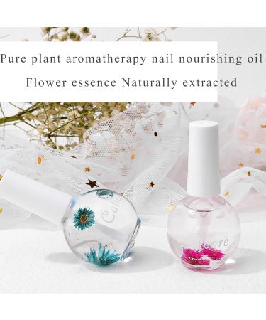 Huile pour cuticules pour ongles huile parfum e la fleur | Renforce les ongles r par s pour peler les ongles cassants et casser les ongles fins | Huile radieuse pour le soin des ongles (3 pi ces) - Buy Online on GoSupps.com