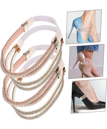 NOLITOY Adjustable Ankle Strap - 2 Pairs Small Shoe Strap for Women | Convenient High Heel Accessory & Replacement Band - Buy Online on GoSupps.com