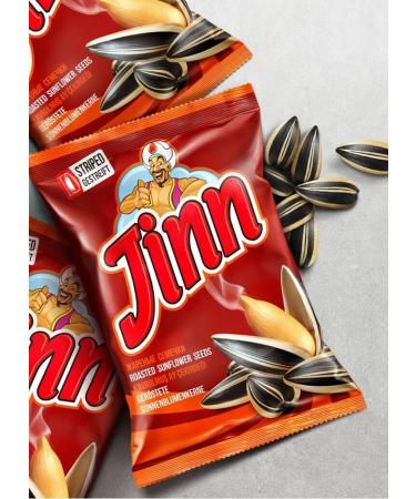 Buy JINN Sunflower Seeds 300g x 10 | Roasted & Unsalted - Premium Quality for Snacks & Baking - Buy Online on GoSupps.com