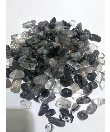 Natural Crystal Rough 200g Bulk Natural Polished Natural Black Hair Crystals Stone Gemstone Rough Crystal Tumbled Stones for Sale Chakra Reiki Balancing - Buy Online on GoSupps.com