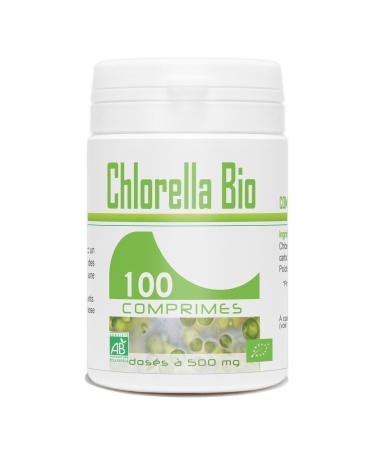 Organic Chlorella - 500 mg - 100 tablets