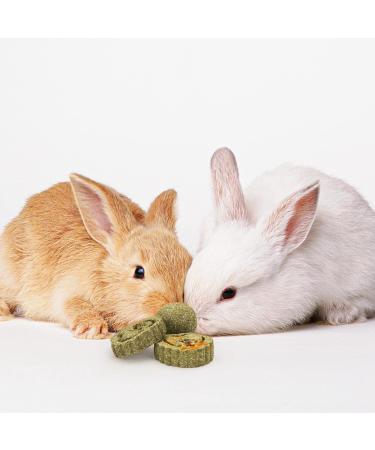 Episkey Bunny Chew Toys Small Animal Treats Natural Timothy Grass Chew Toys Grass Cake&Grass Ball Pet Snacks Molar Teeth Grinding Toy Chewing for Chinchillas Pig Dwarf Rabbit Gerbils H01 - Buy Online on GoSupps.com