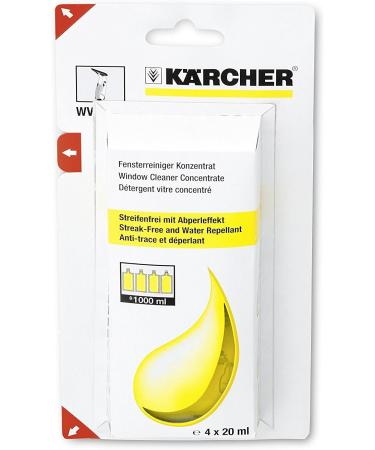 K rcher Glass Cleaner Concentrate 4x20ml - OEM 6.295-302.0 - Premium Cleaning Solution for WV | International Shipping Available - Buy Online on GoSupps.com