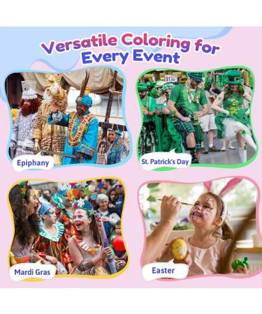 Janolia Face Painting Set - 23 Vibrant Water-Based Colors for Kids | Perfect for Theater & Festivals - Buy Online on GoSupps.com