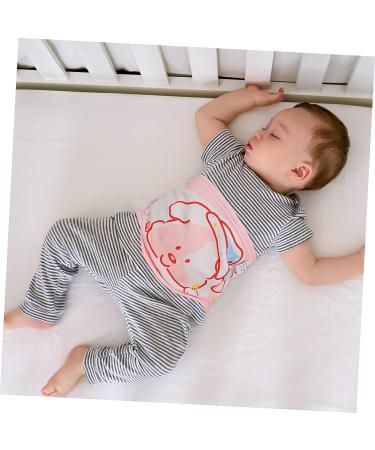 Healvian 2pcs Baby Cotton Umbilical Cord & Kickstand Essentials Set - Newborn Essentials for Baby: Umbilical Hernia Belt, Abdominal Binder, Navel Belly Band & Bib - Buy Online on GoSupps.com