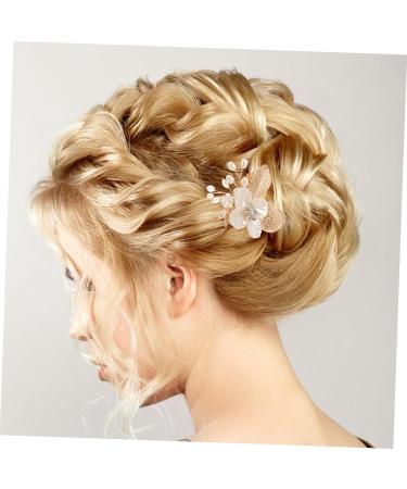 MERRYHAPY Gold Leaf Side Comb Leaf Hair Comb Girl Headpiece Hair Accessories for Women Hair Comb for Bride Metal Hair Comb Bride Headpiece Hair Accessories for Women Hair Pin - Buy Online on GoSupps.com