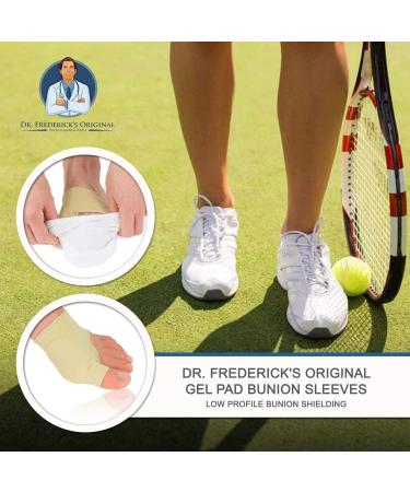 Bunion Corrector and Relief Sleeve with Gel Pads - Orthopedic Brace for Men and Women - 2 Pair Bunion Corrector for Daytime Relief - Buy Online on GoSupps.com