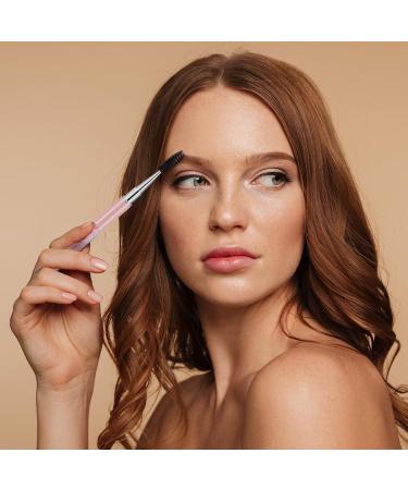 Spoolies Mascara Wands with Cap - 4 Pcs Portable Eyelash Brush Applicators for Eyelash Extensions | Reusable Travel Makeup Tools for Women - Buy Online on GoSupps.com