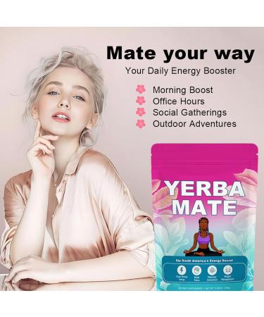 Th Yerba Mate - Favorise La Digestion Booste L' nergie Et Soulage La Fatigue Infusion Naturelle(2PC) - Buy Online on GoSupps.com