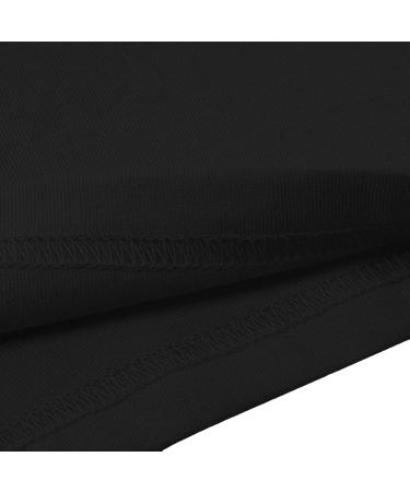 HSSDH Women's Oversize Graphic Printed Tee | Short Sleeve Round Neck Loose Tshirt - Black, Medium - Buy Online on GoSupps.com