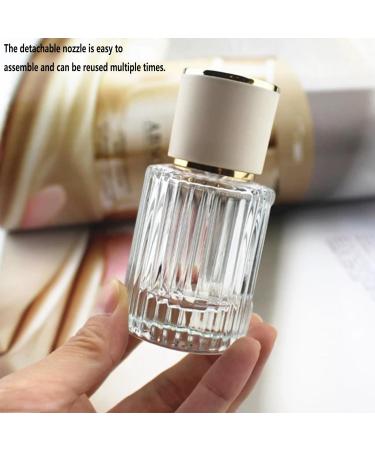 ATB-Foger 30 ml 2 pieces round perfume spray bottle perfume atomiser glass for perfume travel cosmetics with funnel pipettes and other accessories - Buy Online on GoSupps.com