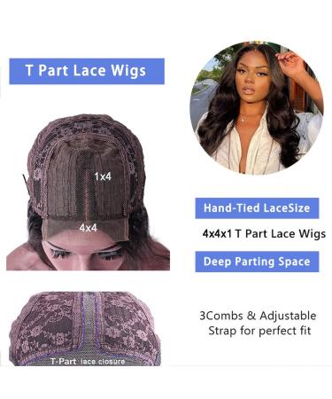Body Wave Lace Closure Wig 16 Inch Natural Black - Brazilian Virgin Human Hair, Pre Plucked, 150% Density, Glueless, Bleached Knots - for Black Women - Buy Online on GoSupps.com