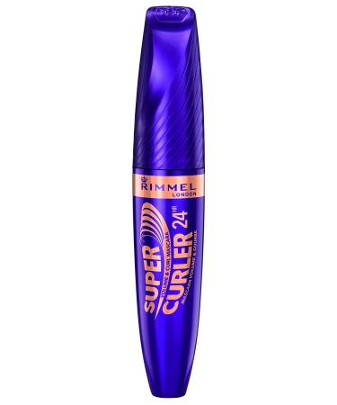 Rimmel Super Curler Mascara  Extreme Black  0.400 Fluid Ounce Extreme Black 0.4 Fl Oz (Pack of 1)