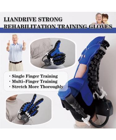 Rehabilitation Robot Glove Finger Training Functional Stroke Hemiplegia Hand Splint for Hand Rehabilitation Long-Term Relief(Size:L Code Color:Left Hand) L code left hand - Buy Online on GoSupps.com