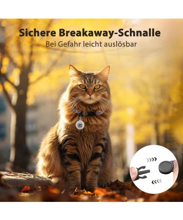 Reflecting Cat Neck Collar with Bell & QR Code - Adjustable Waterproof Comfortable for Cats & Kittens - Pink - Buy Online on GoSupps.com