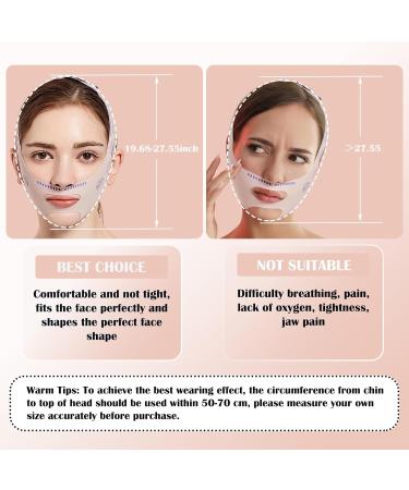 Buy Reusable Chin Strap for Women - Breathable Comfortable & Adjustable V-Line Mask | International Shipping Available - Buy Online on GoSupps.com
