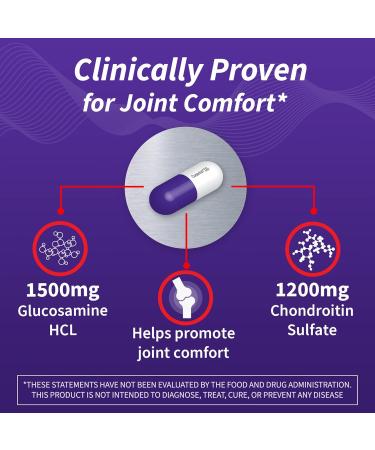 Cosamin DS Joint Health Supplement - 180 Capsules for Men & Women | Glucosamine & Chondroitin Formula - Buy Online on GoSupps.com