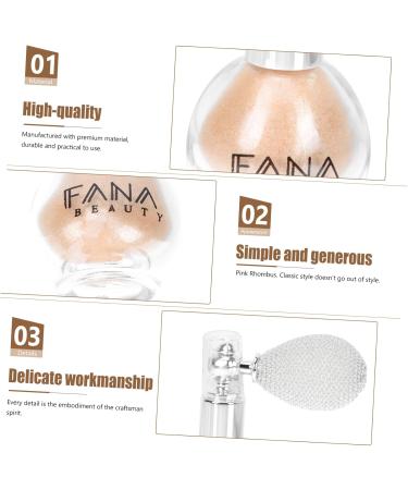 TEHAUX 2 Pcs Spray Glitter Body Highlighter Spray Powder Makeup Highlight Powder Bottle Eye Shadow The Face Malt Colorx2pcs 7x5.5cmx2pcs - Buy Online on GoSupps.com