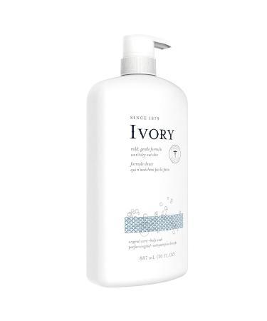 Ivory Body Wash Original Scent 30 oz Pack of 4 30 Fl Oz (Pack of 4) Clean Original 4 Pack - Buy Online on GoSupps.com