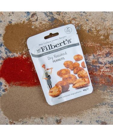 Mr Filbert's Dry Roasted Peanuts 20 x 40g 20 x 40g Dry Roasted - Buy Online on GoSupps.com