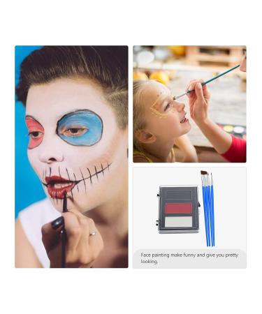 Buy Lurrose Halloween Clown Makeup Set - Face Color Pigment & Drawing Bag - International Shipping - Buy Online on GoSupps.com