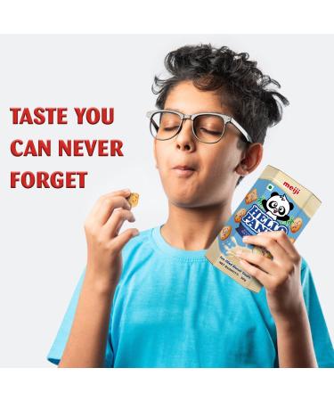 Meiji Hello Panda Biscuits with Creamy Milk Filling 10 x 50g - Buy Online on GoSupps.com