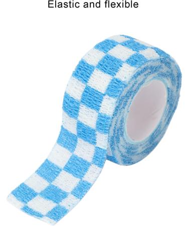 Self Adhesive Bandage Wrap - Lightweight Finger Tape for Anti Wear & Calluses - Blue Plaid - International Shipping - Buy Online on GoSupps.com