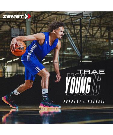 ZAMST A2-DX Ankle Supporter for Basketball Volleyball & Tennis - Right Foot Size M - Black 370602 - Buy Online on GoSupps.com